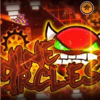 PLay Geometry Dash Nine Circles now!